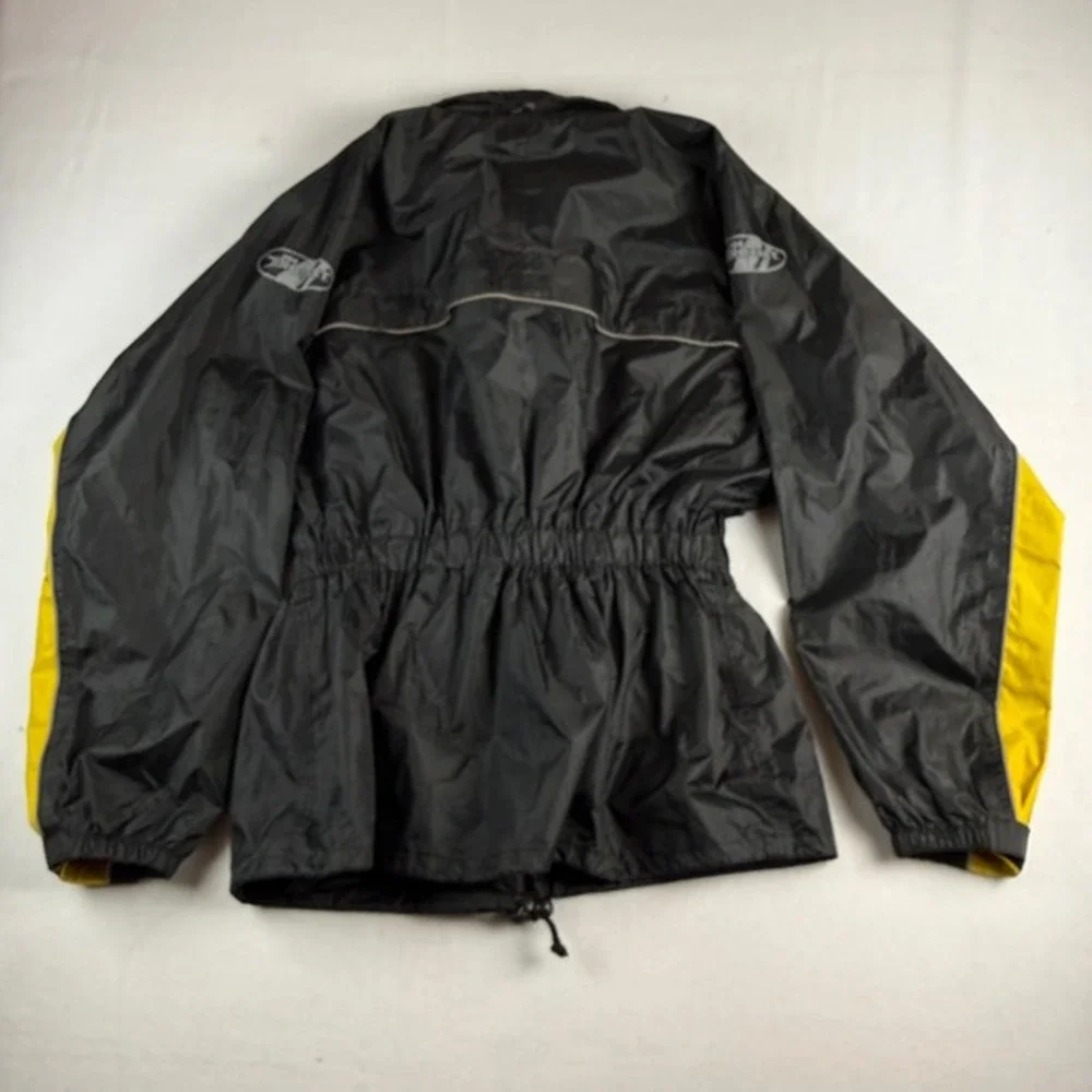 Joe Rocket RS-2 Motorcycle Rain Jacket -‎ Black/Yellow